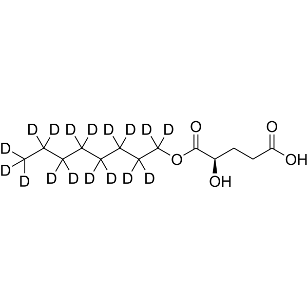 (2R)-Octyl-α-hydroxyglutarate-d17 2748638-78-8